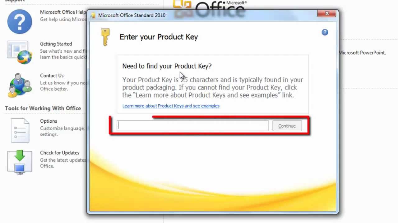 Free product key code for microsoft office 2010 for macbook pro